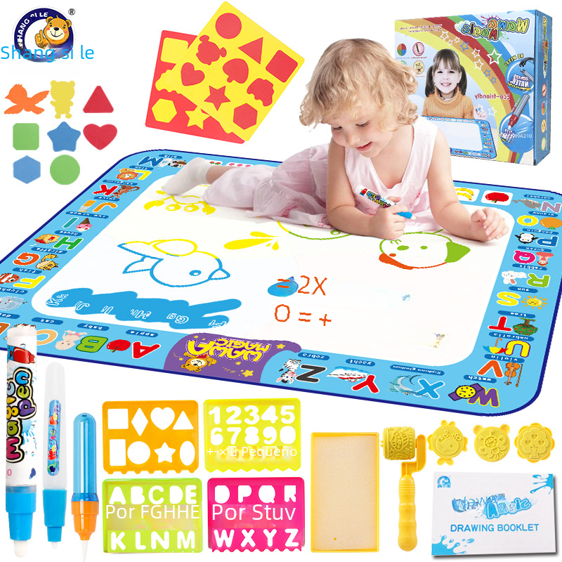 MagicSplash Drawing Mat™ | Giant Mess-Free Water Art Mat for Kids