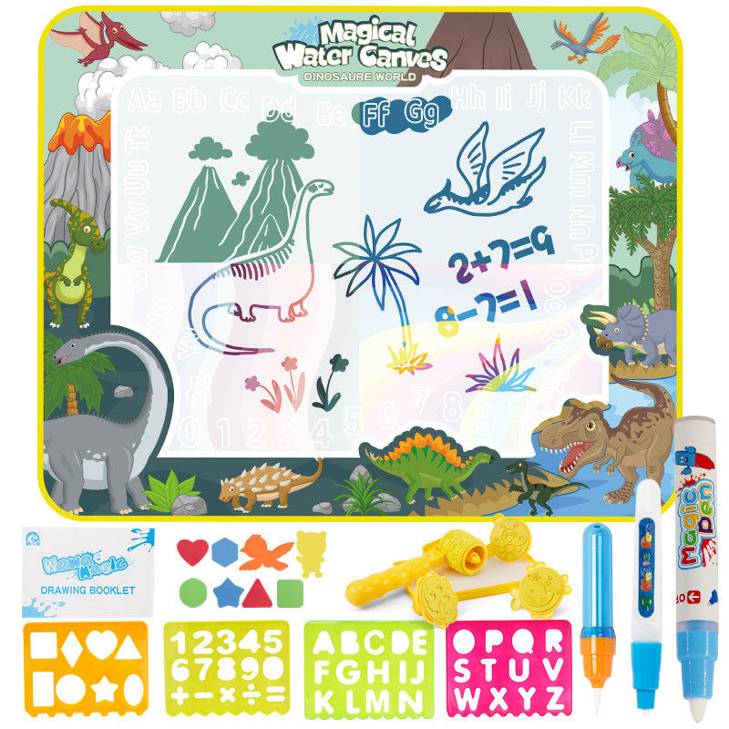 MagicSplash Drawing Mat™ | Giant Mess-Free Water Art Mat for Kids