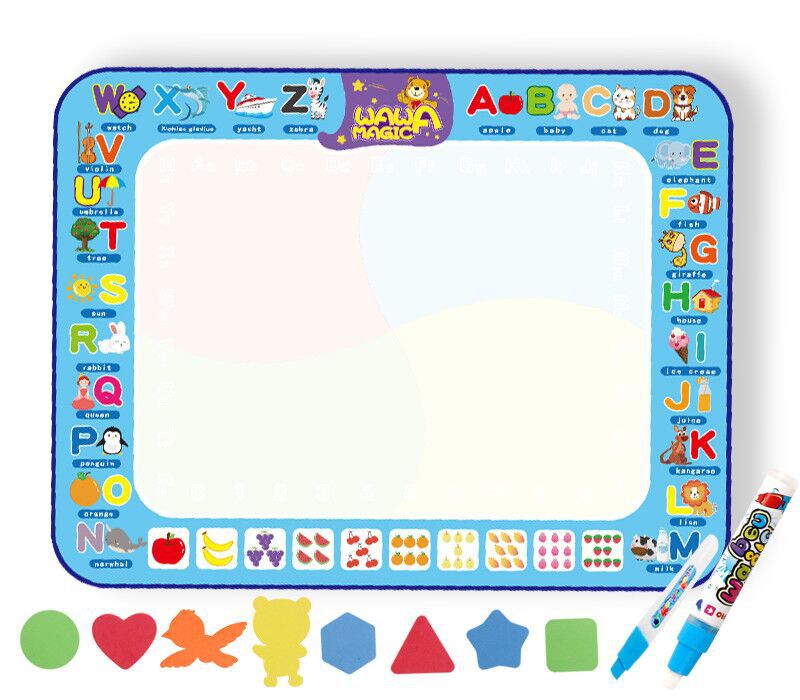 MagicSplash Drawing Mat™ | Giant Mess-Free Water Art Mat for Kids