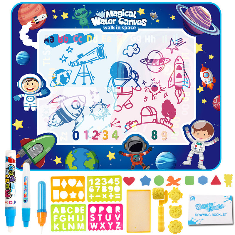 MagicSplash Drawing Mat™ | Giant Mess-Free Water Art Mat for Kids