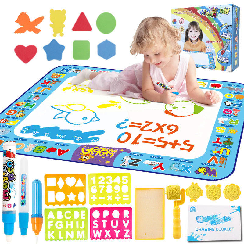 MagicSplash Drawing Mat™ | Giant Mess-Free Water Art Mat for Kids