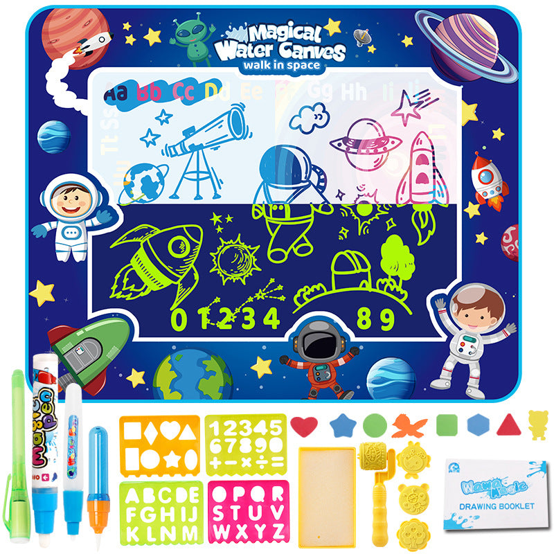 MagicSplash Drawing Mat™ | Giant Mess-Free Water Art Mat for Kids
