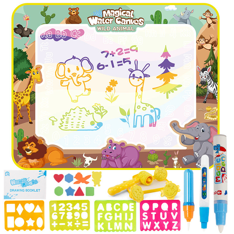 MagicSplash Drawing Mat™ | Giant Mess-Free Water Art Mat for Kids